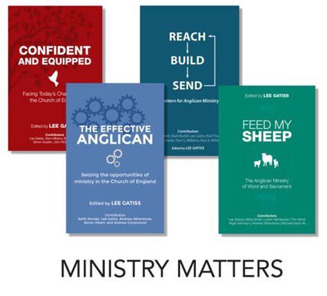 Whether your church has ten pews or a thousand seats, a praise band or a pipe organ, one-room-Sunday school or a network of small groups, a huge staff or just you. . Ministry matters